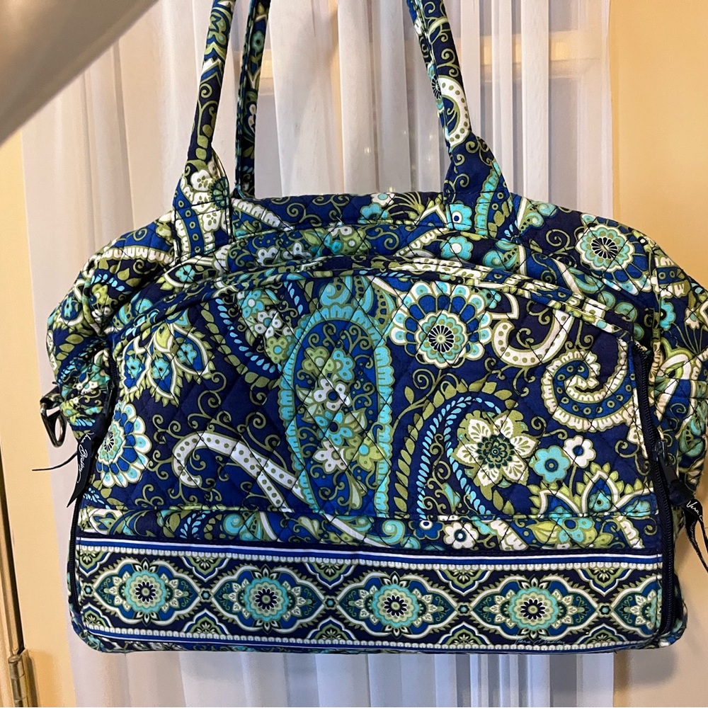 Vera Bradley Floral Patterned Tote Bag